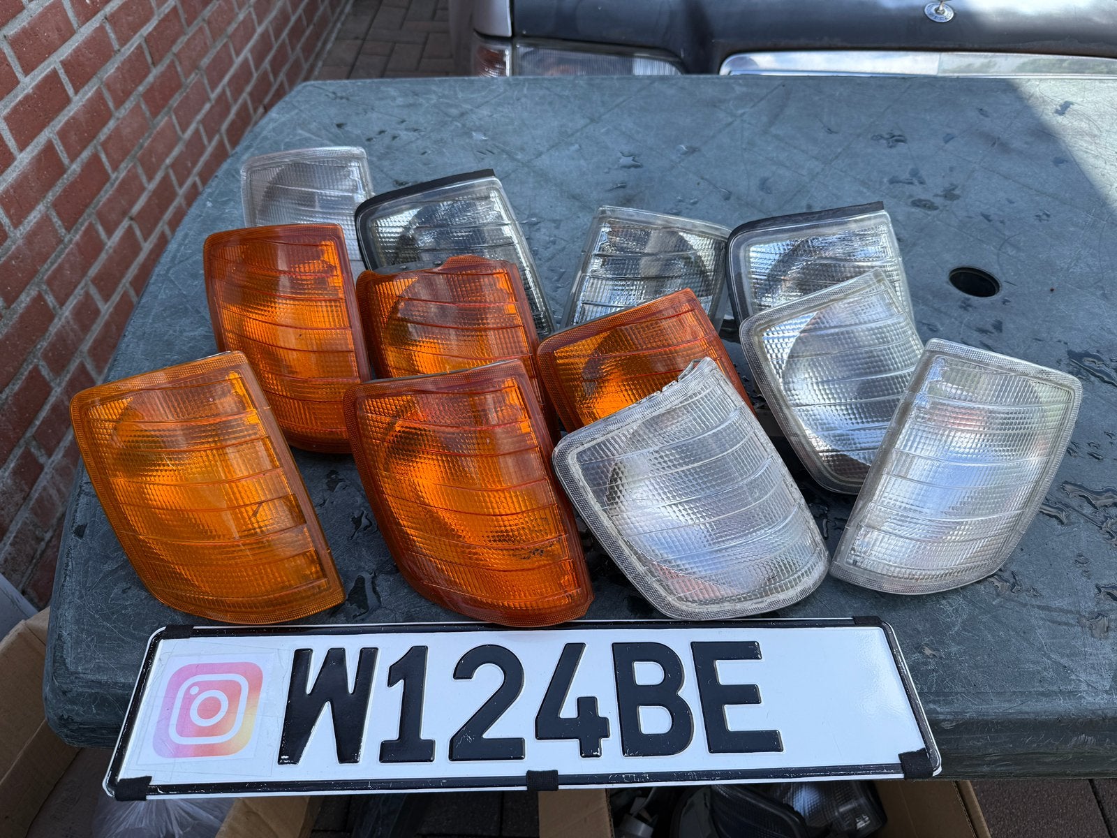 Mercedes w124 pinkers knipperlichten hella, Auto-onderdelen, Ophalen, Nieuw