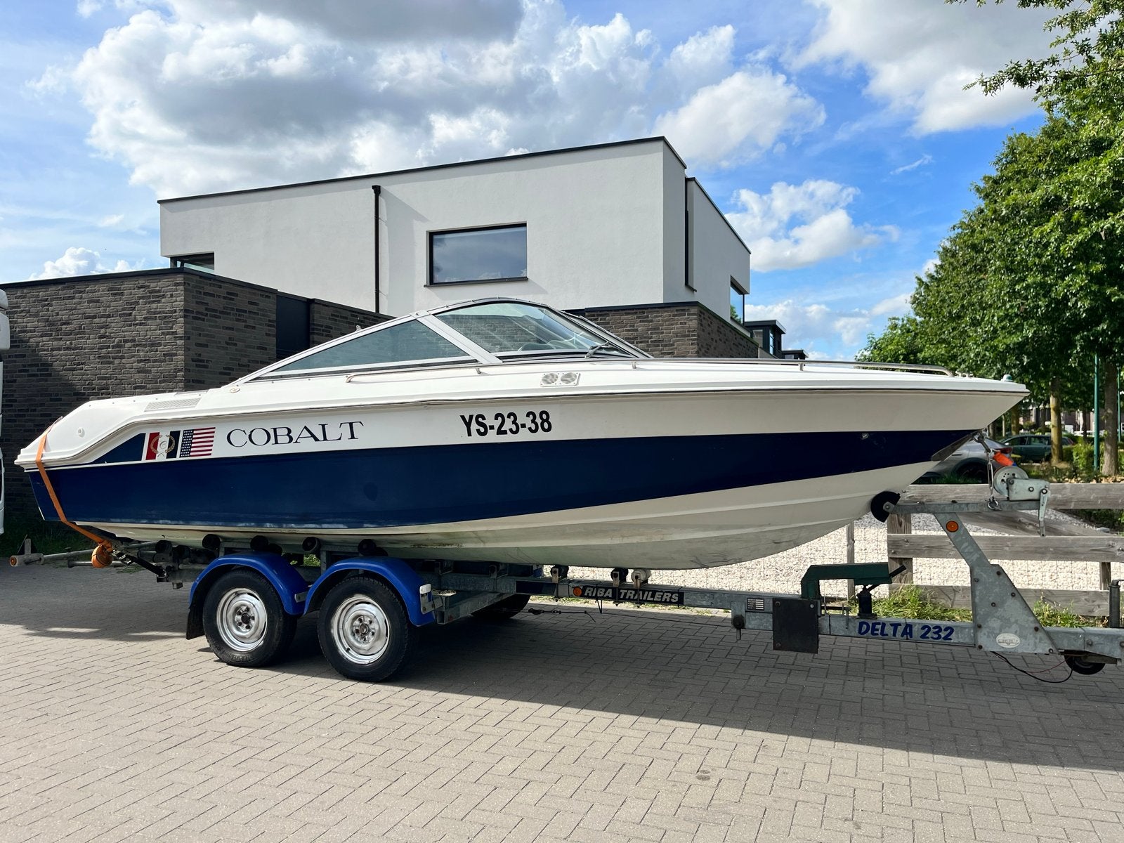 Cobalt Condurre 202 5.7 V8 Mercruiser gereviseerd + trailer, Watersport en Boten, Ophalen, Overige merken, Gebruikt, Binnenboordmotor