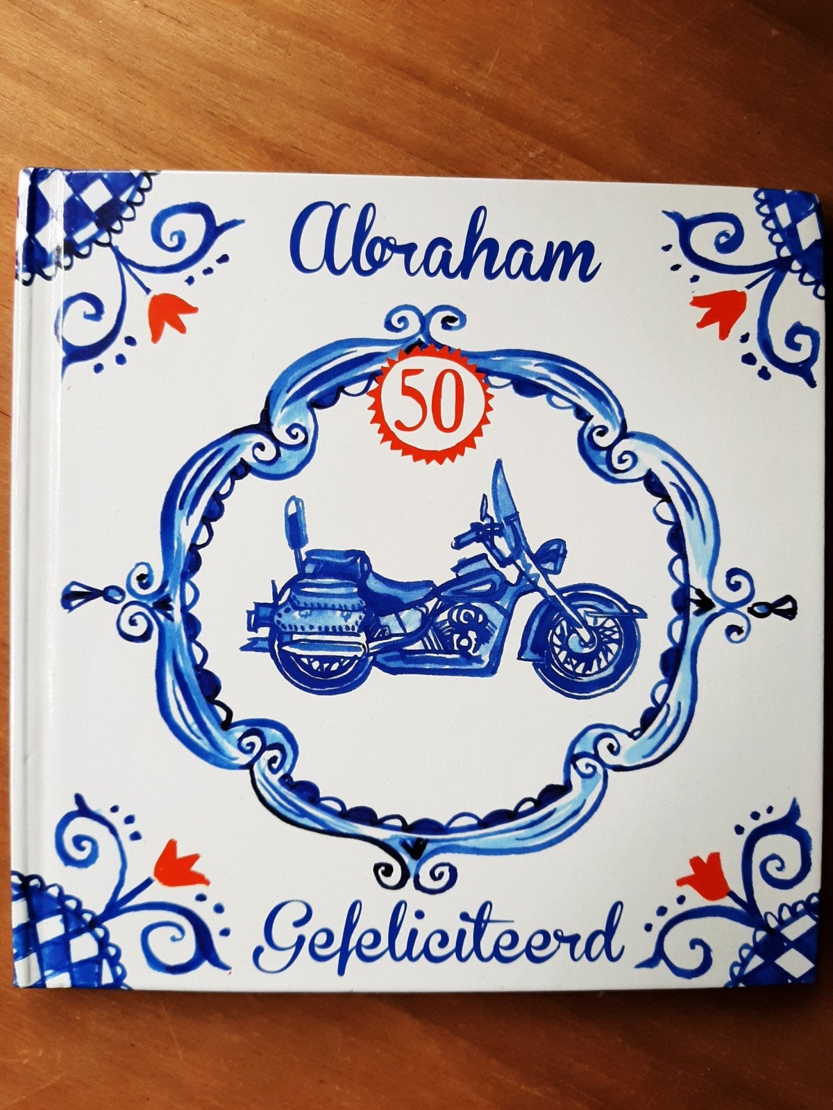 Gefeliciteerd Abraham 50 jaar boek, Ophalen of Verzenden, Nieuw, Onbekend, Nederland