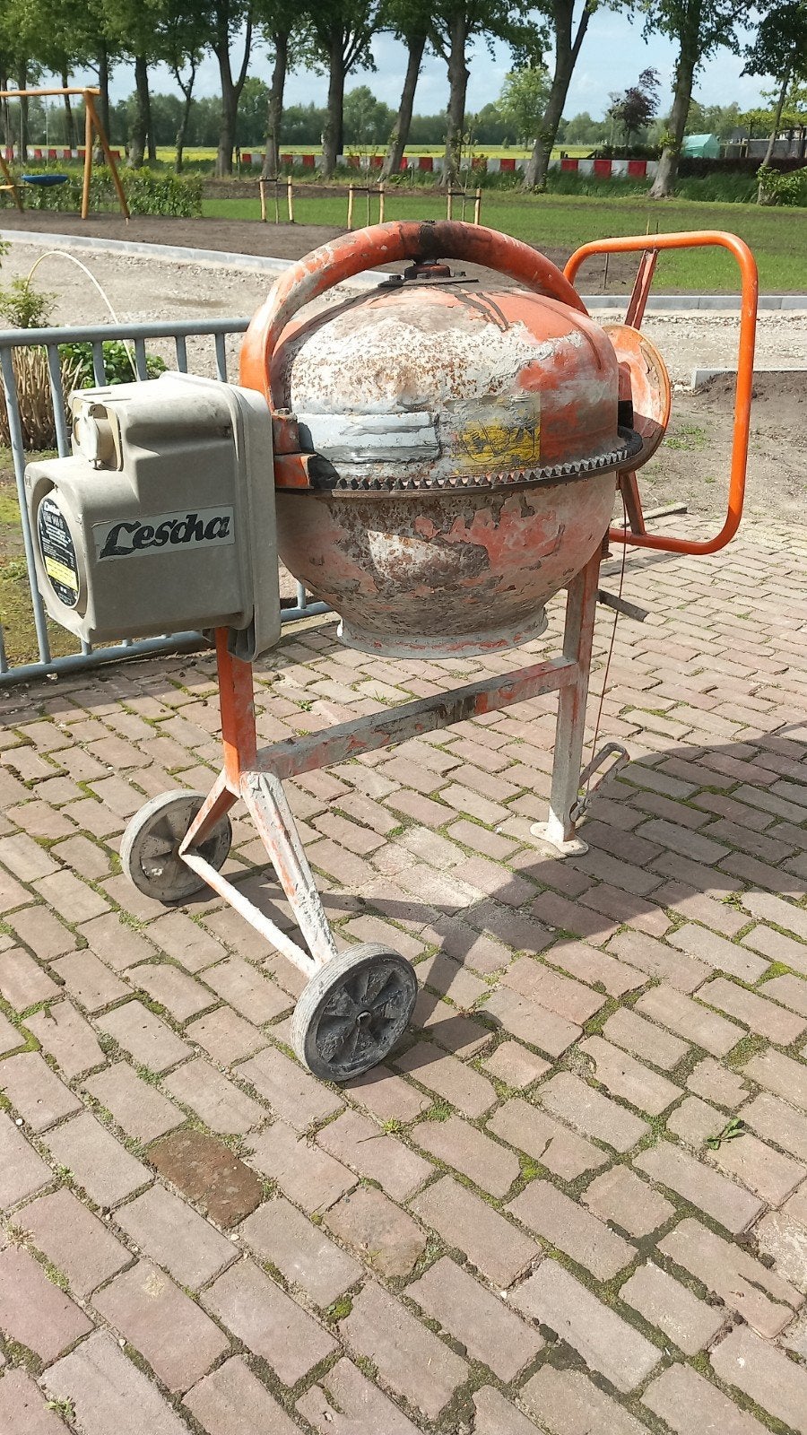 beton molen, Ophalen, Gebruikt