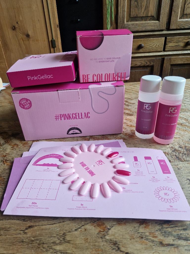 Gel nagellak starterspakket, Nieuw, Ophalen of Verzenden, Handen en Nagels, Make-up