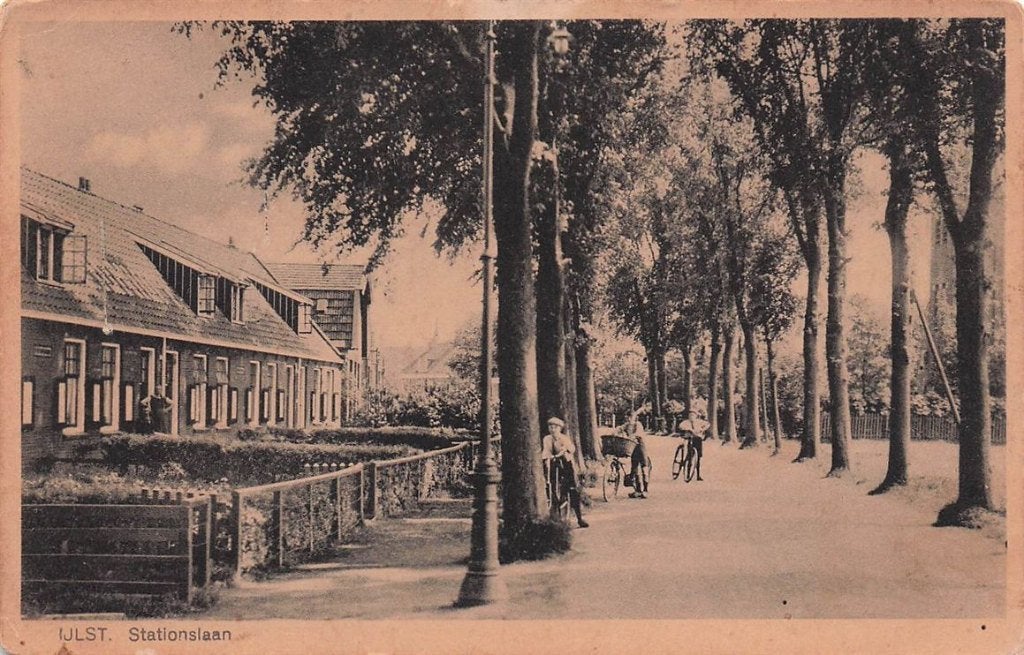 703-358-019 Ijlst Stationslaan, Verzenden, Voor 1920, Friesland