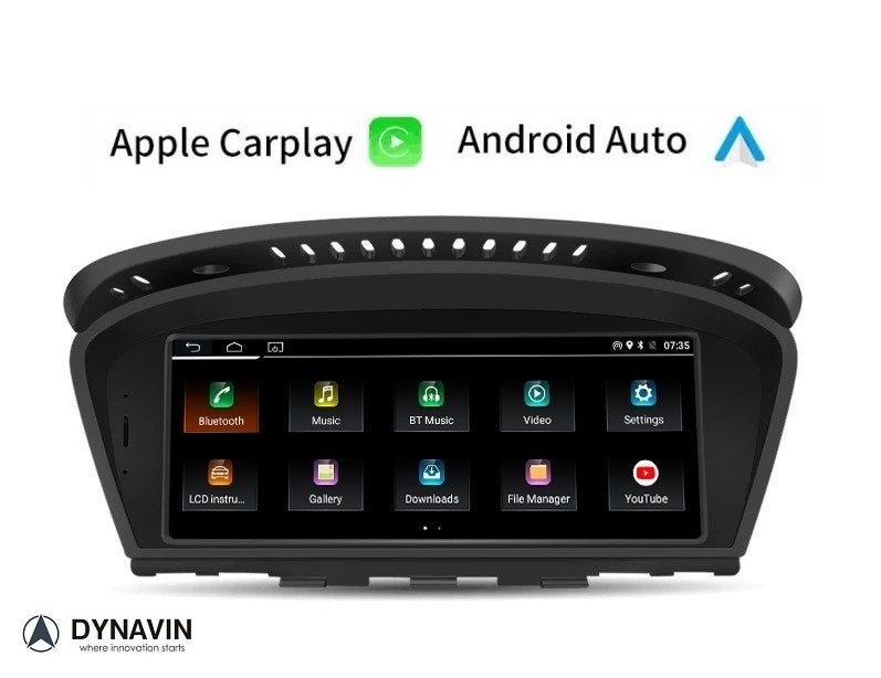 android scherm navigatie bmw e60 carplay usb Dynavin, Ophalen of Verzenden, Dynavin, Verkoop@inbouwnavigatie.com, Oberonweg 262 3208pg