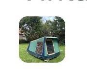 Tent De Wit retro katoen, Ophalen, Gebruikt