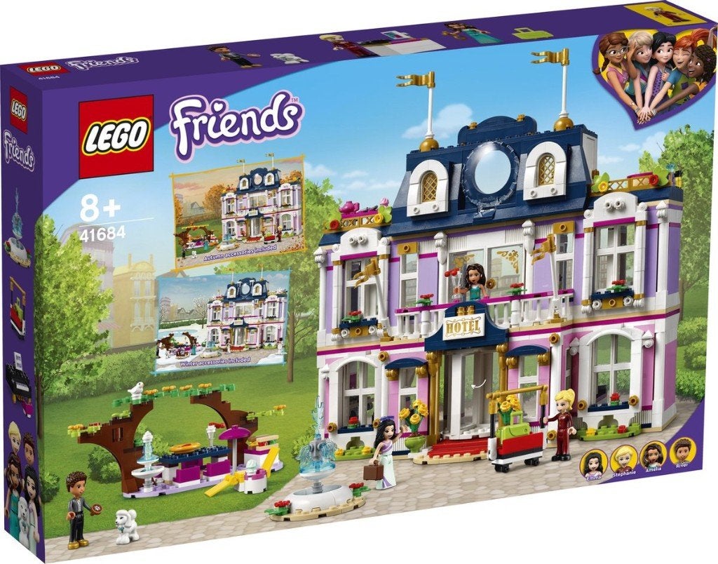 41684 Lego Friends Heartlake CIty Grand Hotel NIEUW IN DOOS, Kinderen en Baby's, Nieuw, Ophalen of Verzenden, Complete set, Compleet