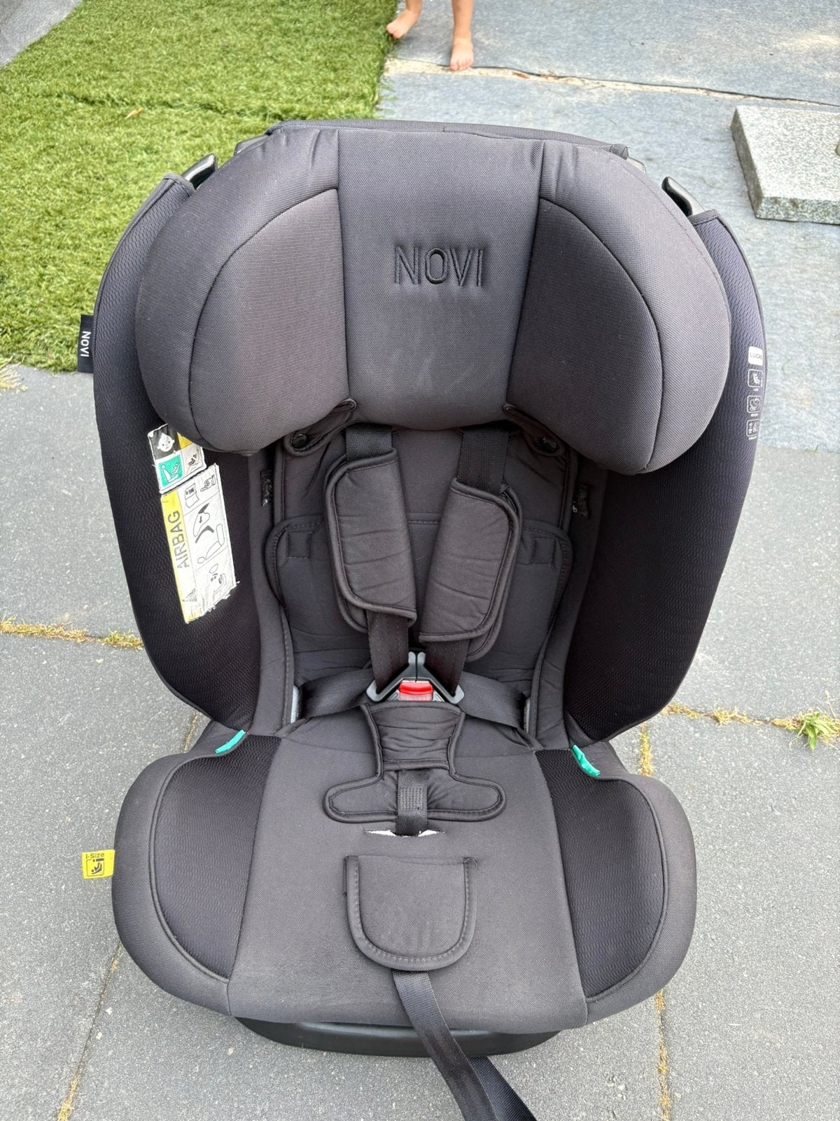 Autostoel Novi Baby Lucas Premium I-Size Black 0-1-2-3, Kinderen en Baby's, Autostoeltjes, Verstelbare rugleuning, Autogordel