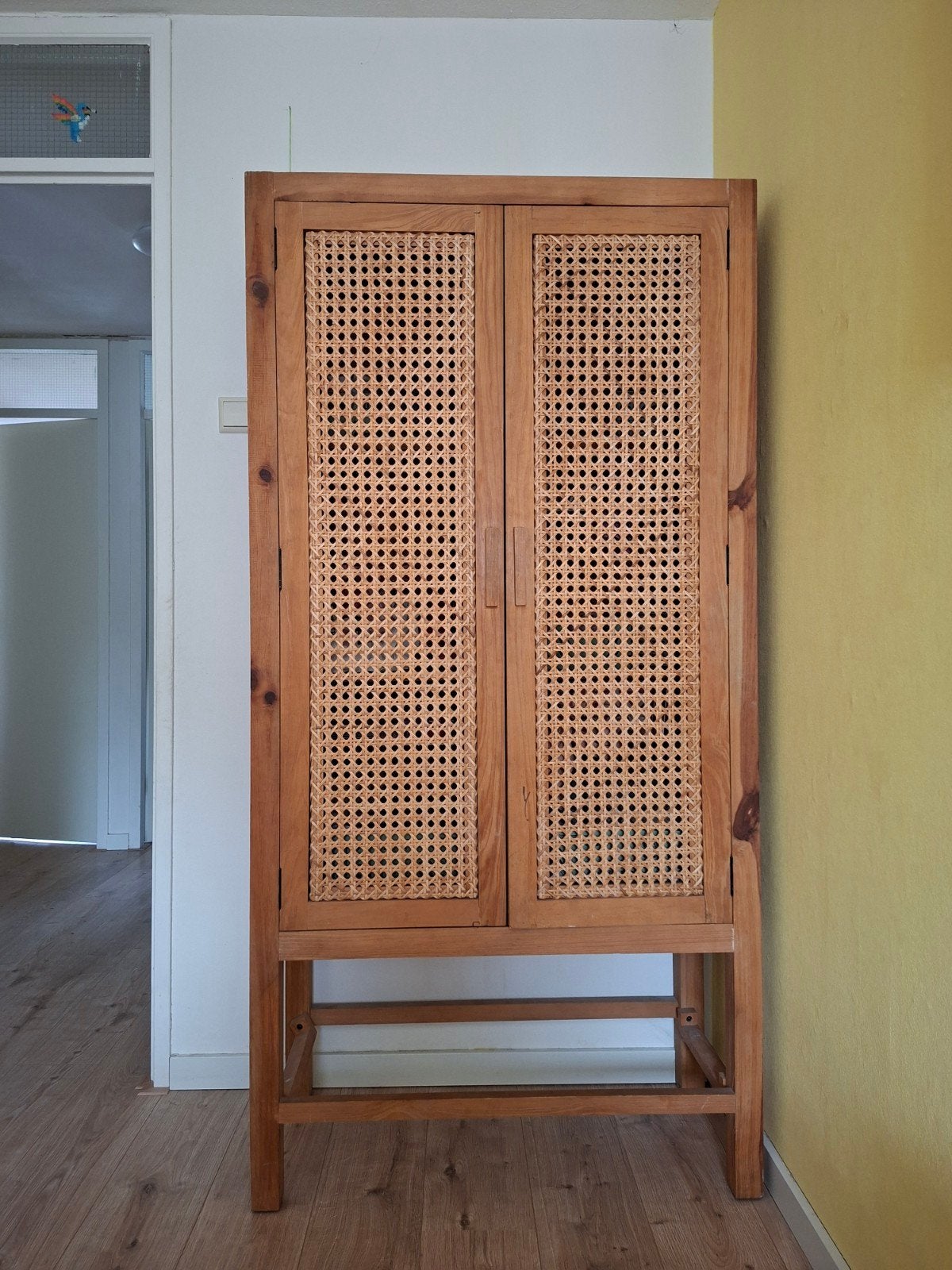 rotan houten kast, Ophalen, 50 tot 100 cm, 150 tot 200 cm, 25 tot 50 cm