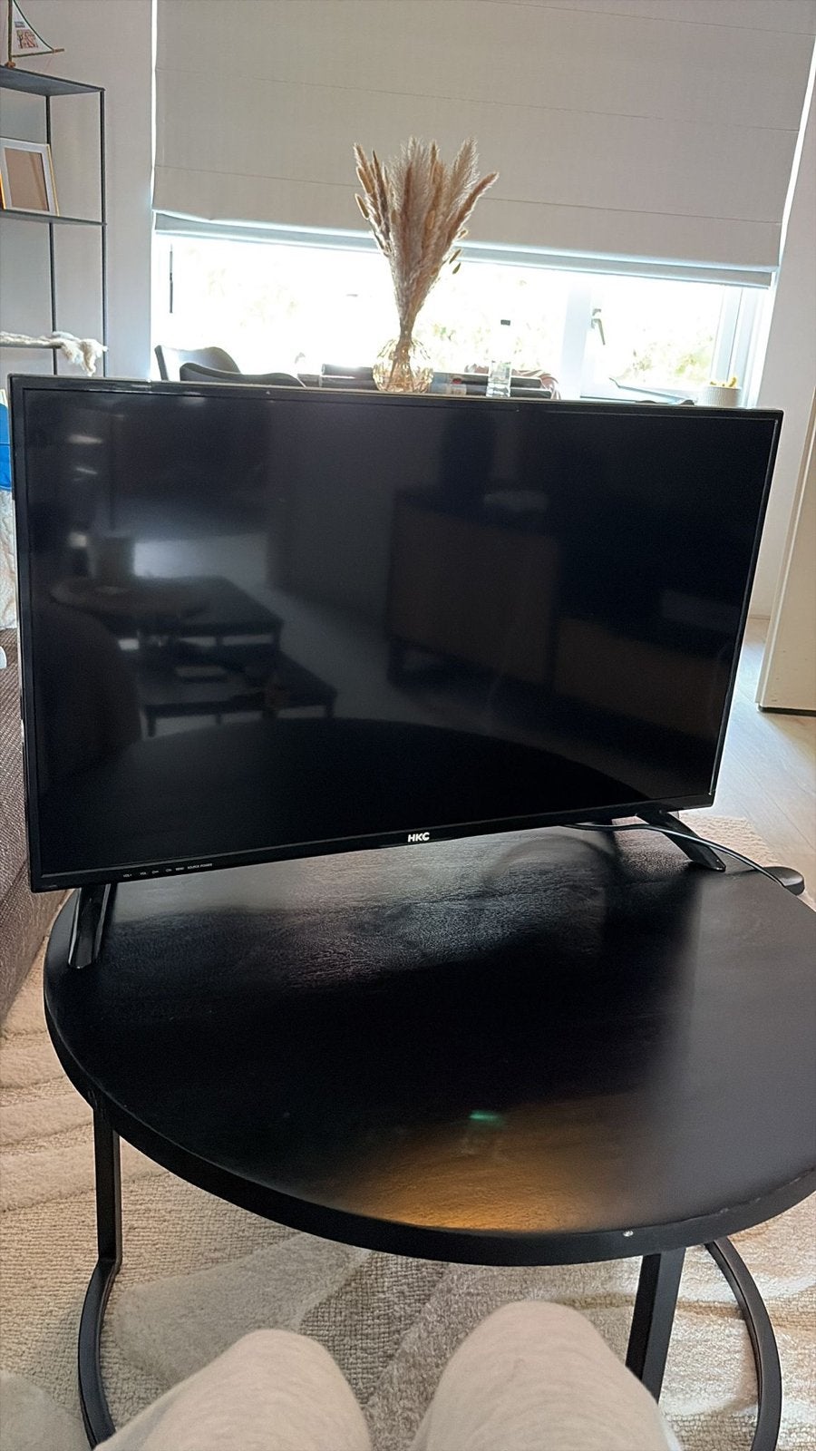 HKC 32 inch LED TV (model 32C9A) met afstandsbediening, Audio, Tv en Foto, LED, 80 tot 100 cm, Zo goed als nieuw, Ophalen