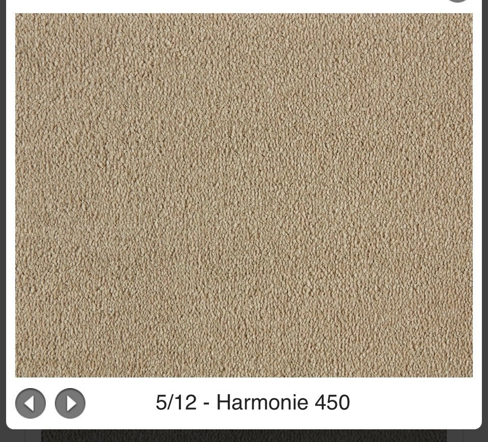 Nieuw Coupon Harmonie by Lano 450 op rol 2,30x4m, Ophalen, Nieuw, Beige