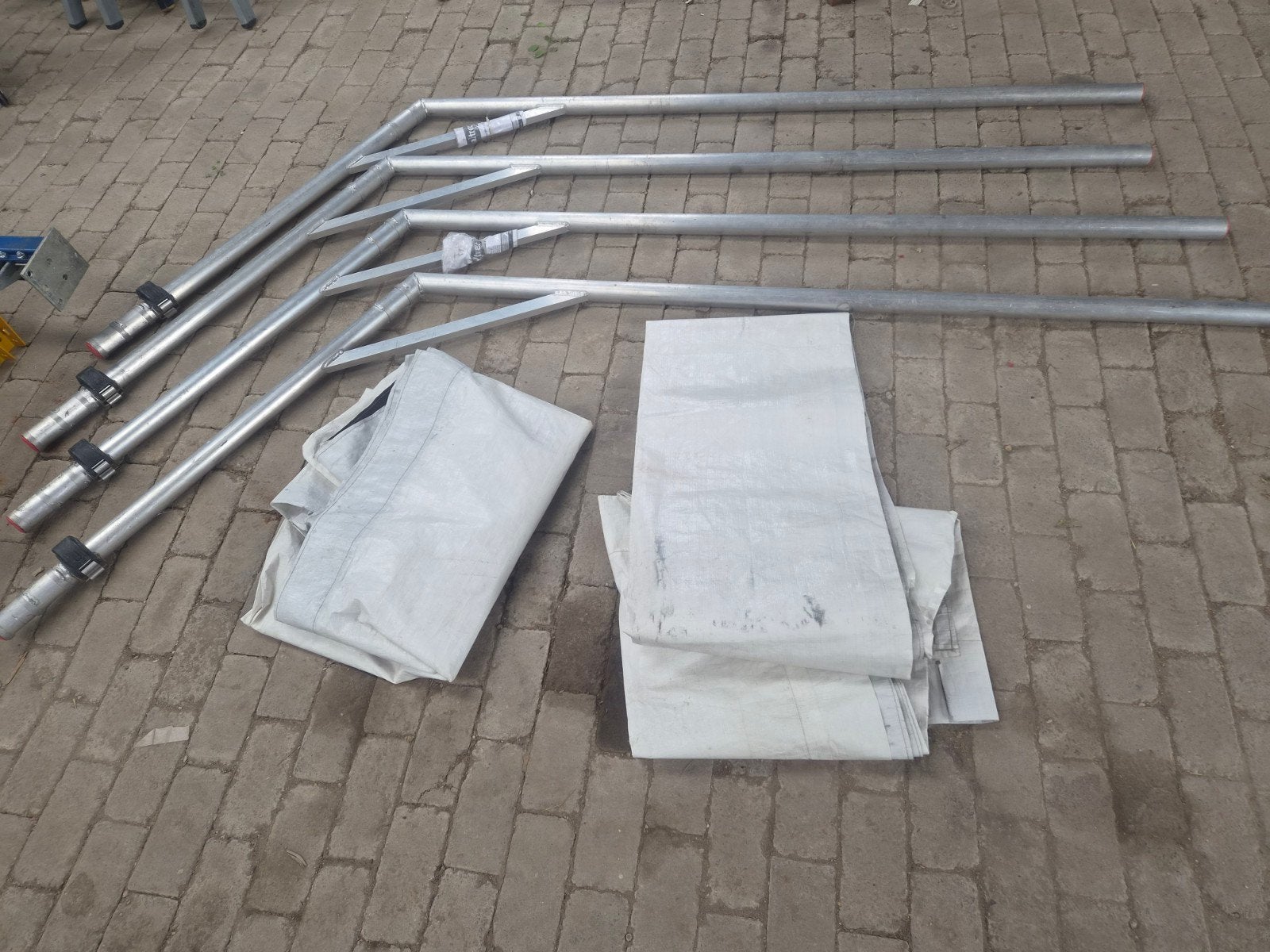 Altrex Doorwerkkap voor rolsteiger, Ophalen, Gebruikt, Rolsteiger of Kamersteiger, 5 meter of hoger