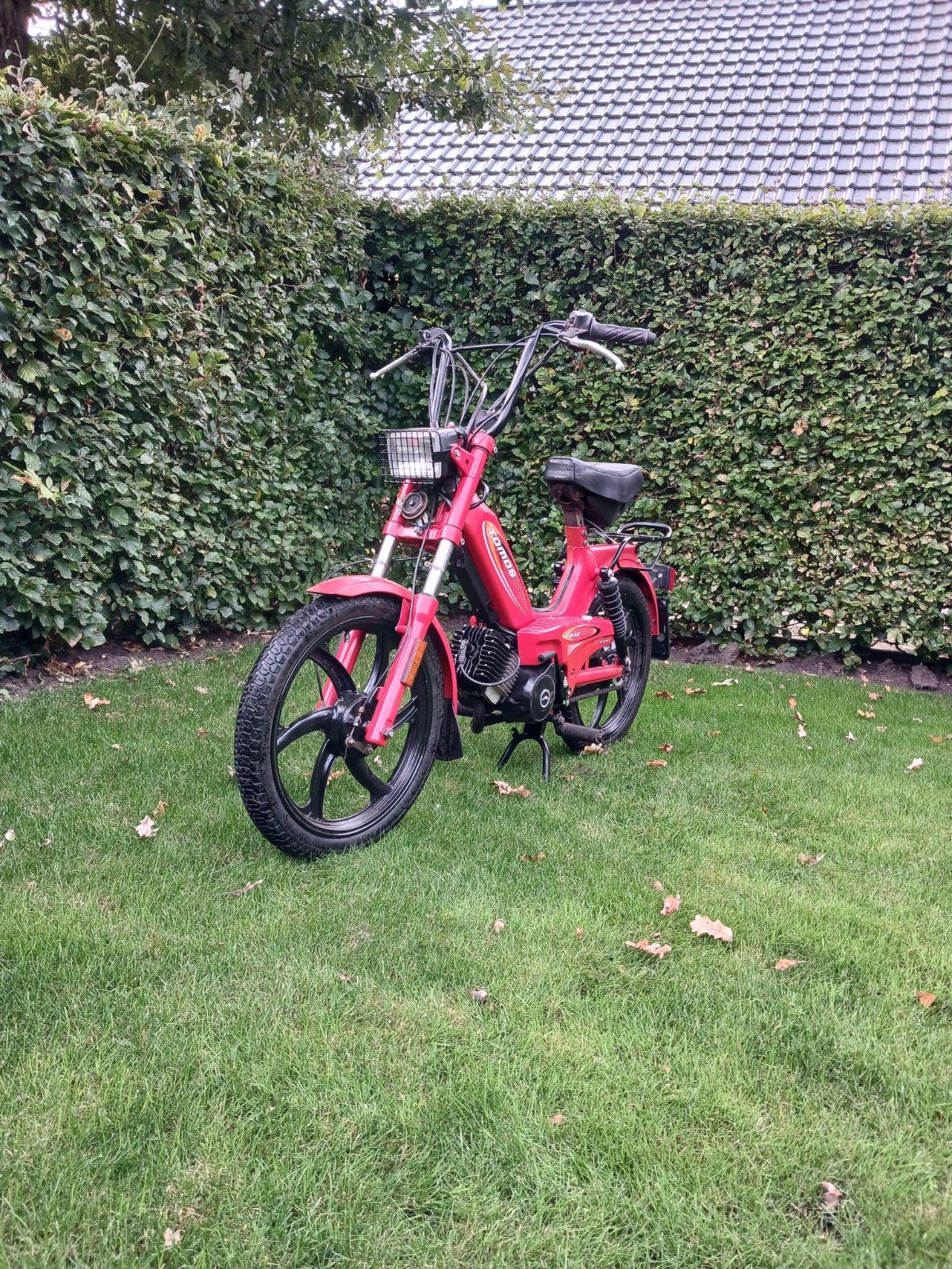 tomos 65cc e-start met kenteken, Fietsen en Brommers, Ophalen, Overige modellen, 65 cc, 2 versnellingen