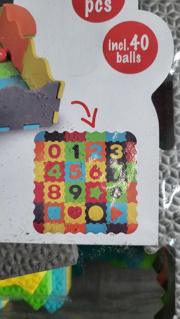 Schuimrubberen speelmat - ideaal voor buiten, Ophalen