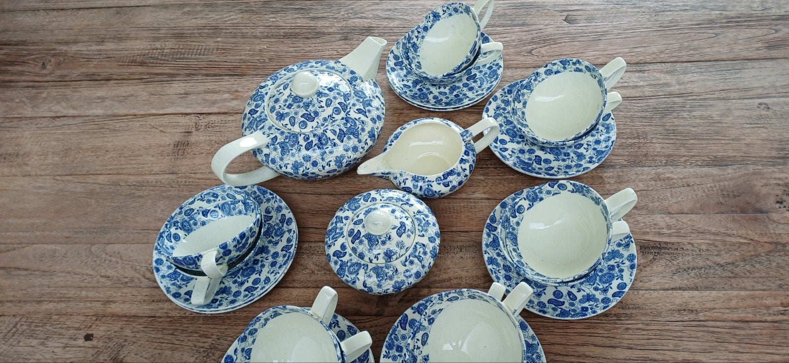 Petrus regout theeservies Antiek model ans, Ophalen