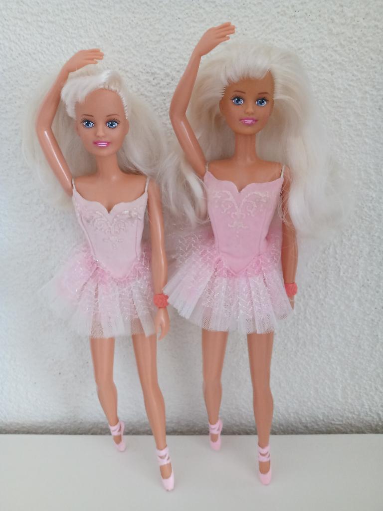 2 x SINDY BALLERINA uit 1990, Ophalen of Verzenden, Gebruikt, Overige typen