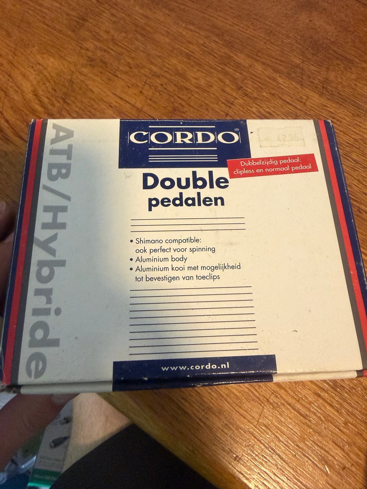 Cordo Dubbele Pedalen ATB/Hybride - Nieuw in doos, Nieuw, Aluminium, Mountainbike, Ophalen