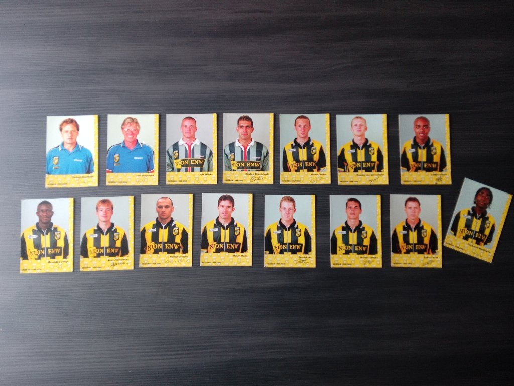 1999-2000 set spelerskaarten van Vitesse, Ophalen of Verzenden, Nieuw, Vitesse, Spelerskaart