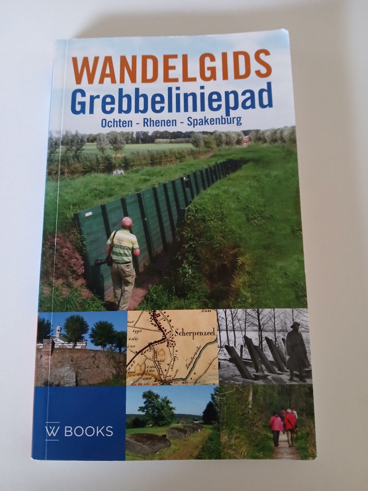 Bert Rietberg - Wandelgids Grebbelinie, Boeken, Overige merken, Fiets- of Wandelgids, Europa, Ophalen of Verzenden