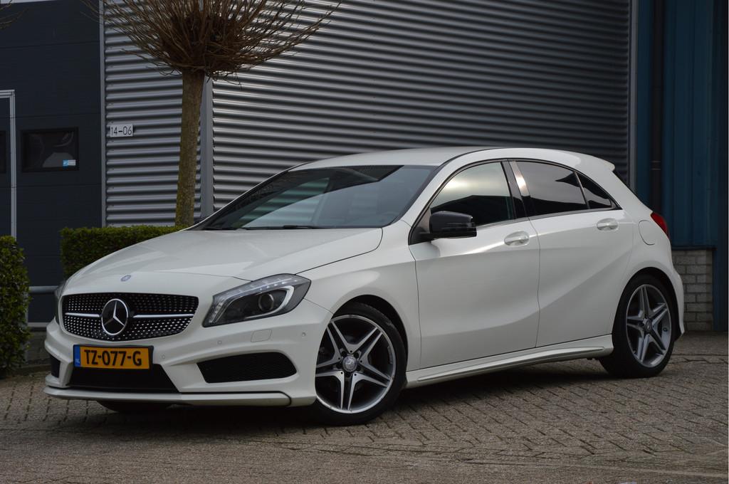 Mercedes-Benz A-Klasse 200 AUTOMAAT | AMG-LINE | NAVI | CAME, 12 maanden, Gebruikt, Wit, 1595 cc