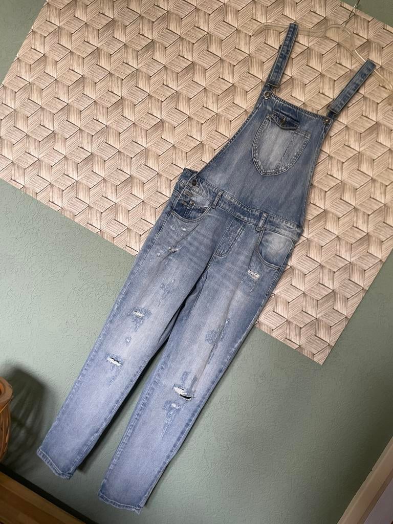 Tuinbroek, Only, 38, Maat 38/40 (M), Only, Blauw, Ophalen of Verzenden
