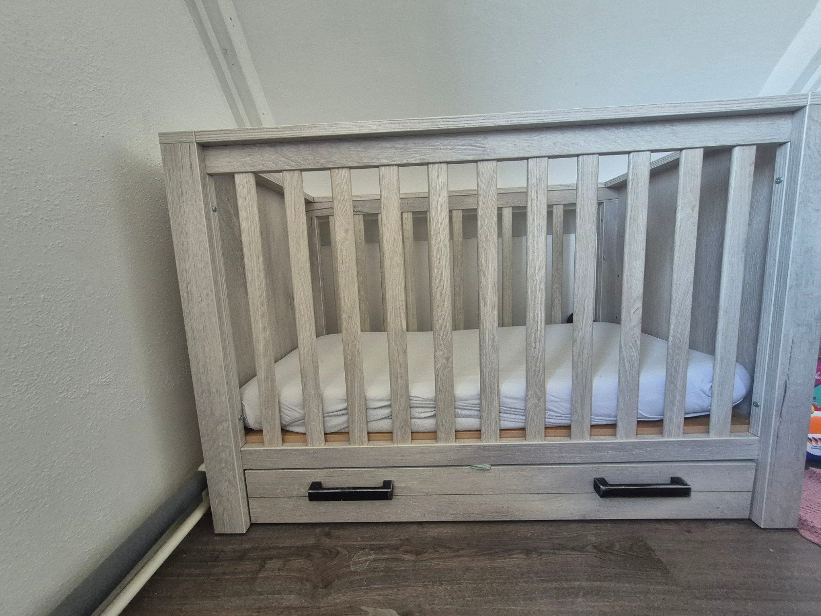 Kidsmill Sem Nautic Commode met bladvergroter en matras, Ophalen, 50 tot 70 cm, Opstaande rand, 100 cm of meer