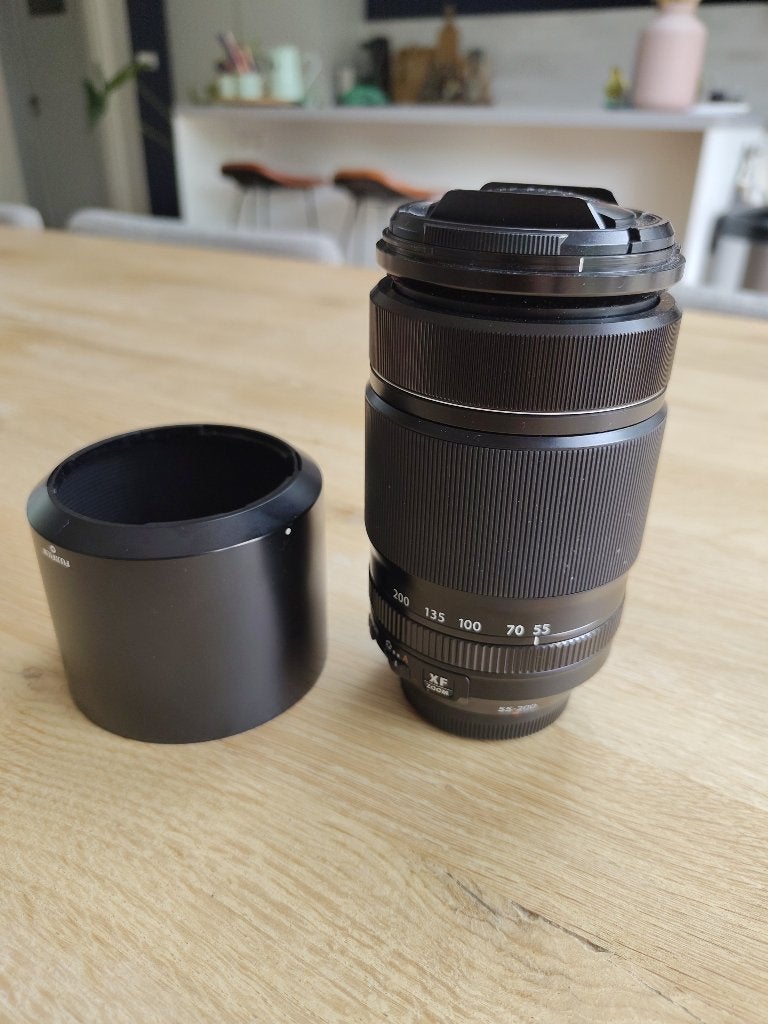 Fujifilm lens XF 55-200, Ophalen, Fujifilm, Telelens, Zo goed als nieuw
