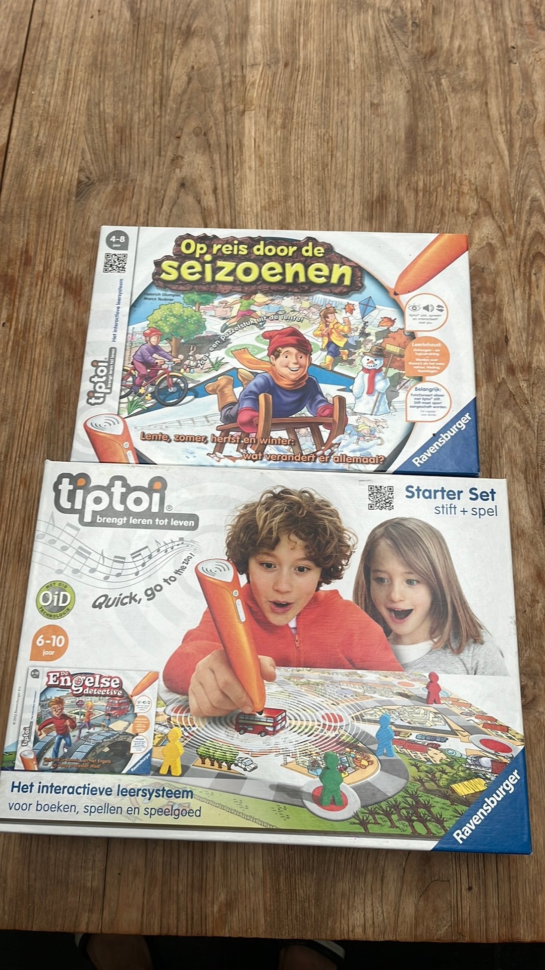 Tip toi startersset en uitbreiding op reis door de seizoenen, Ophalen, Zo goed als nieuw