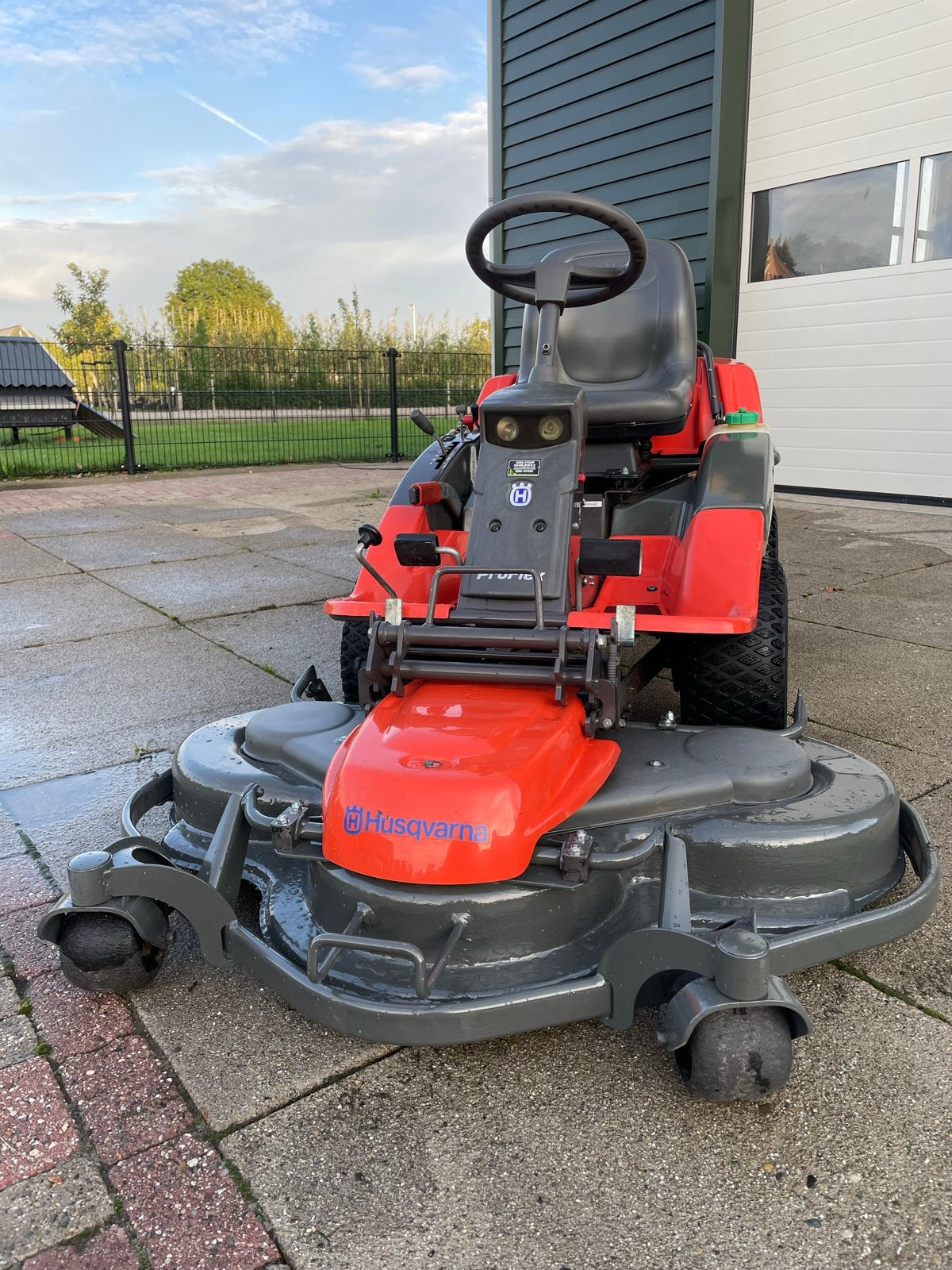 Husqvarna PF18 ProFlex 18pk Kawasaki 122cm Mulchmaaier, Ophalen, Cirkelmaaier, Gebruikt, Mulchfunctie