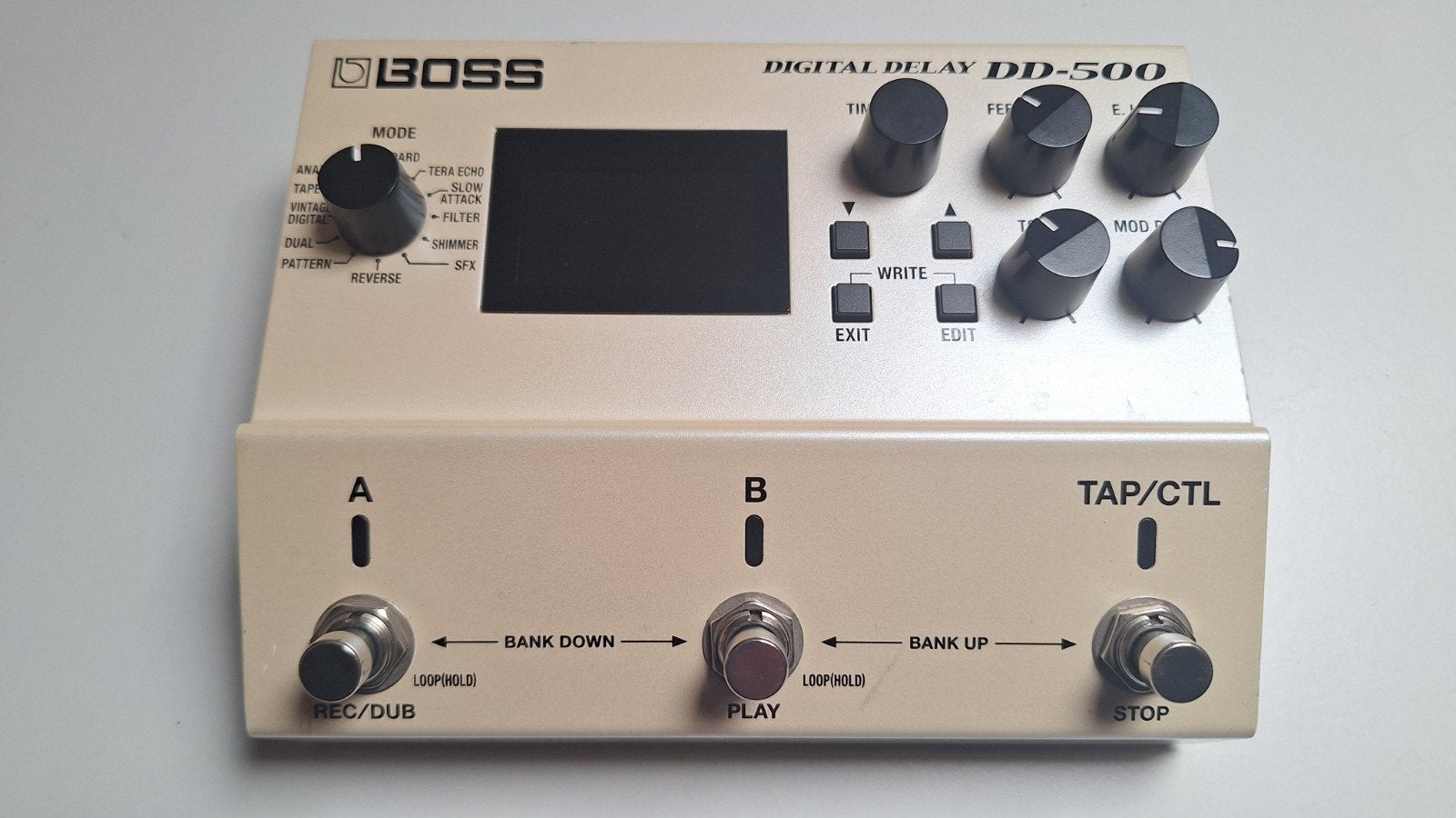 Boss DD-500 Digital Delay Pedaal, Muziek en Instrumenten, Effecten, Gebruikt, Delay of Echo, Multi-effect, Ophalen