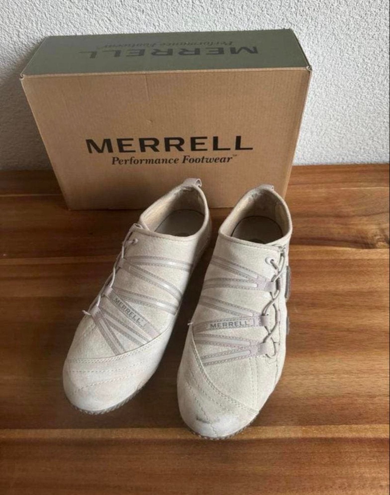Merrell Performance Footwear - beige Sneakers Maat 42, Beige, Ophalen of Verzenden, Sneakers of Gympen, Zo goed als nieuw