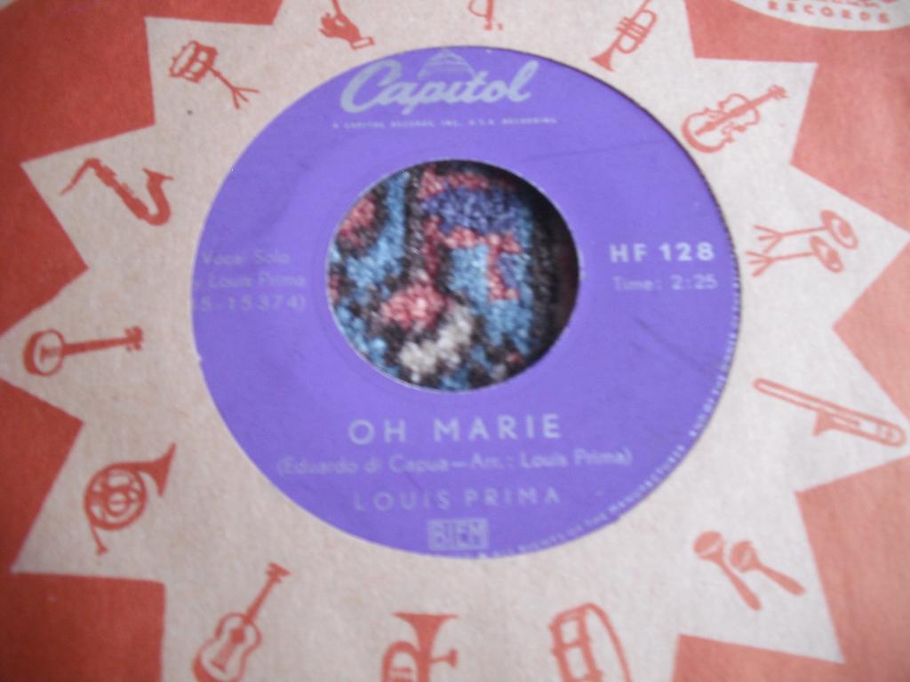 Louis Prima - Oh Marie / Buona Sera., Ophalen of Verzenden, Gebruikt, Nederlandstalig