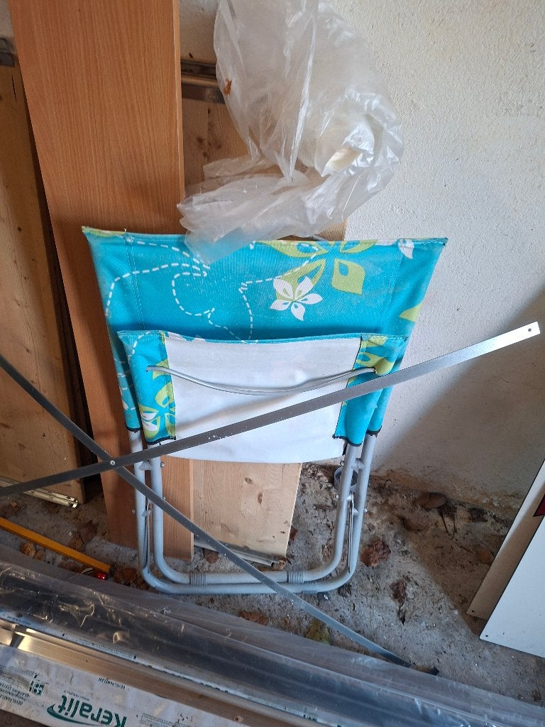 Strandstoel, Ophalen, Gebruikt, Campingstoel
