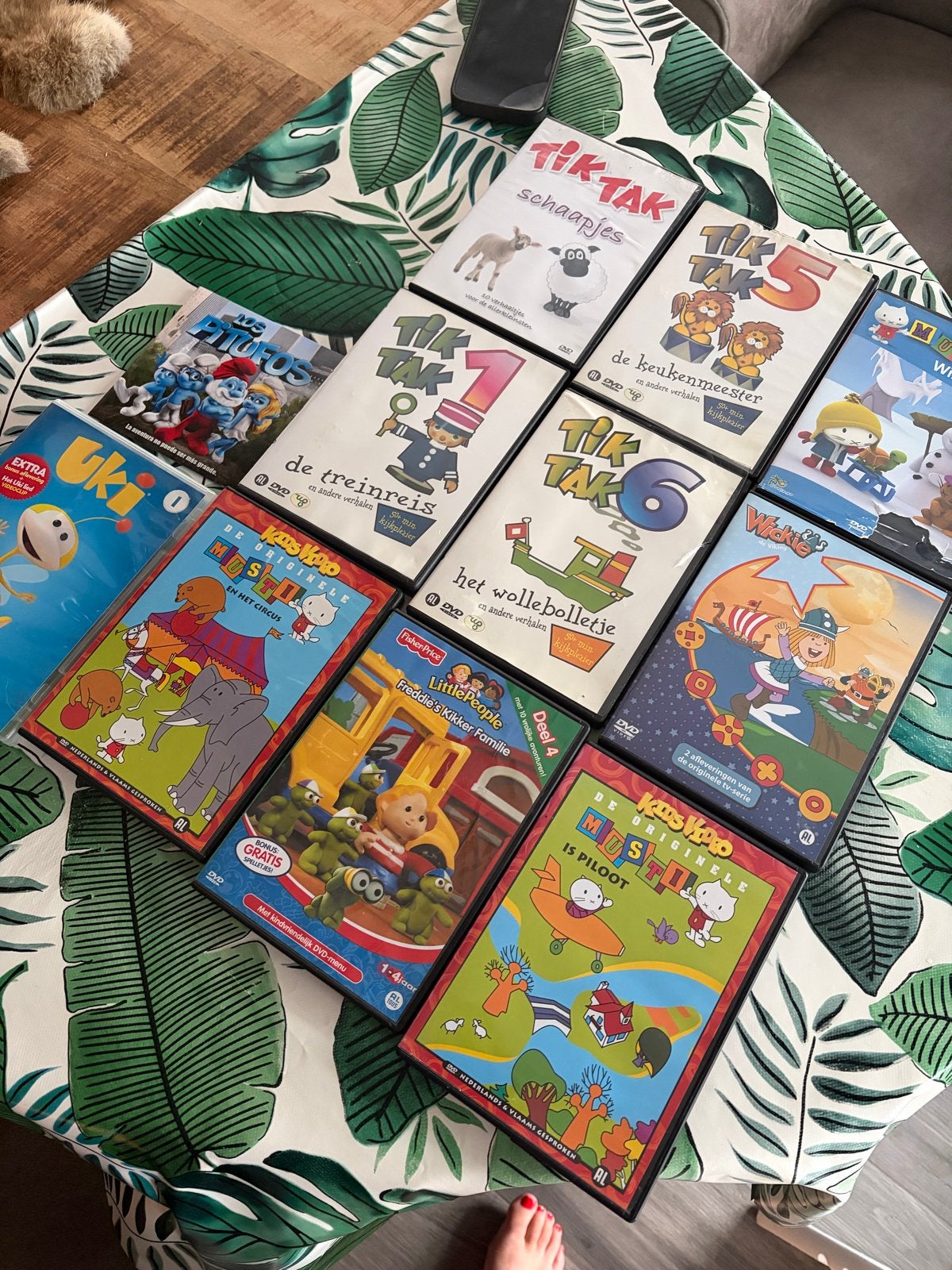 11 Kinder DVD's in hele goede staat, Animatie, Verzamelbox, Alle leeftijden, Zo goed als nieuw