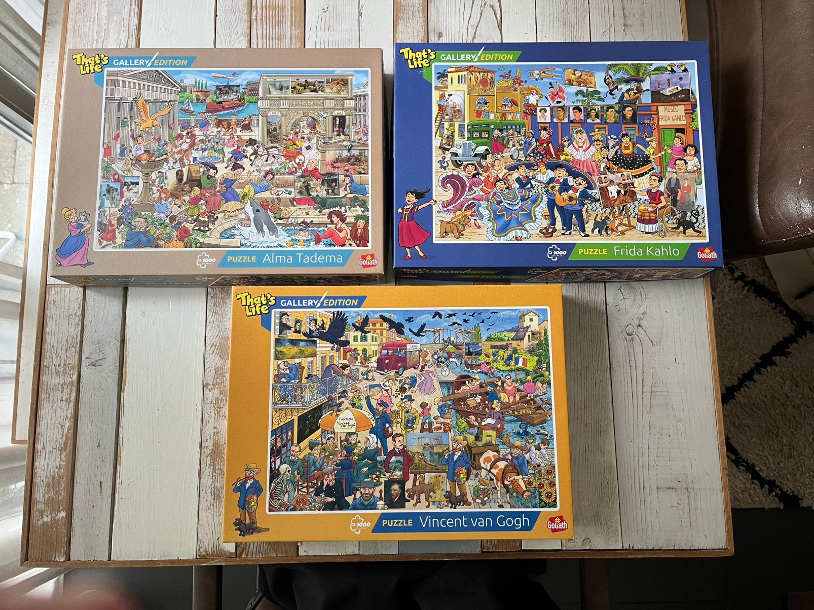 Puzzels That’s Life Gallery Edition, Ophalen, 500 t/m 1500 stukjes, Zo goed als nieuw