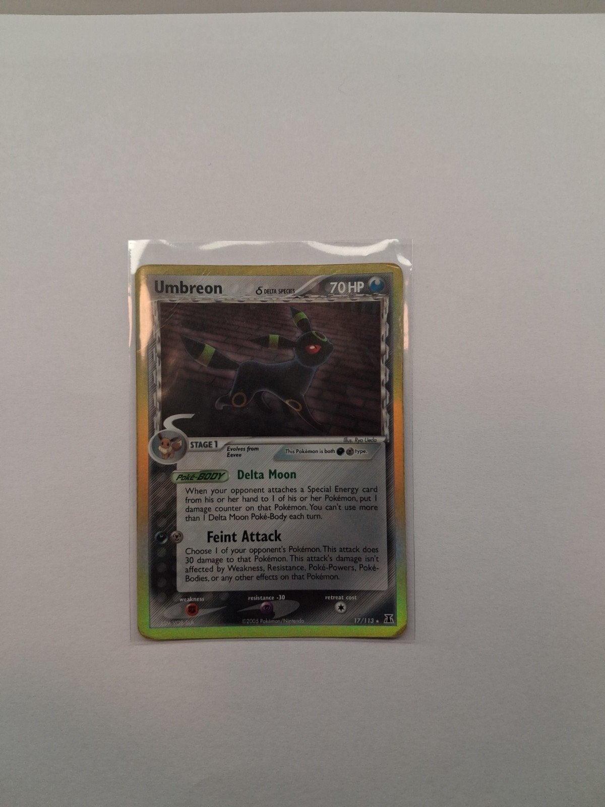 umbreon pokémon delta spieces, Ophalen of Verzenden