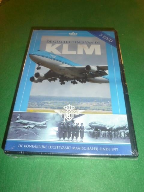 De geschiedenis van de KLM 3 dvd-box In folie, Verzenden, Alle leeftijden, Boxset, Politiek of Geschiedenis