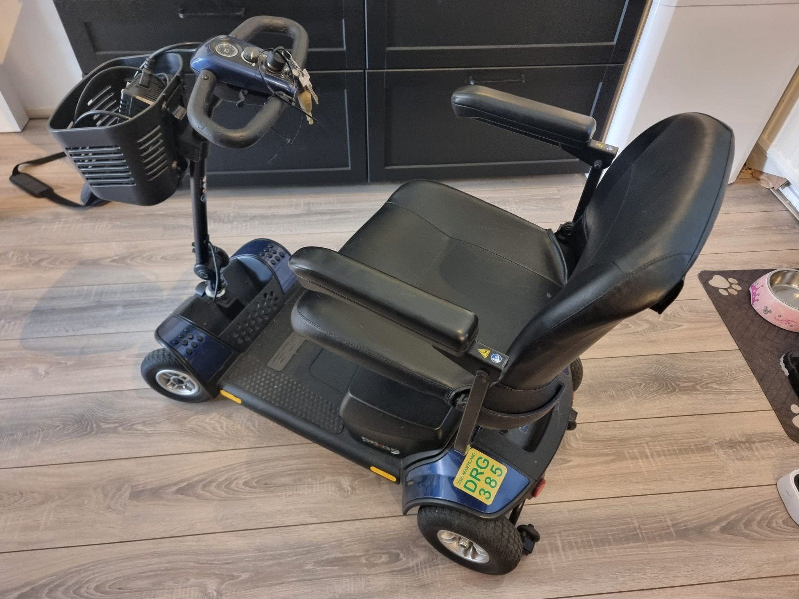 opvouwbare scootmobiel, Ophalen, 10 km/u of minder, 15 km of minder, Gebruikt