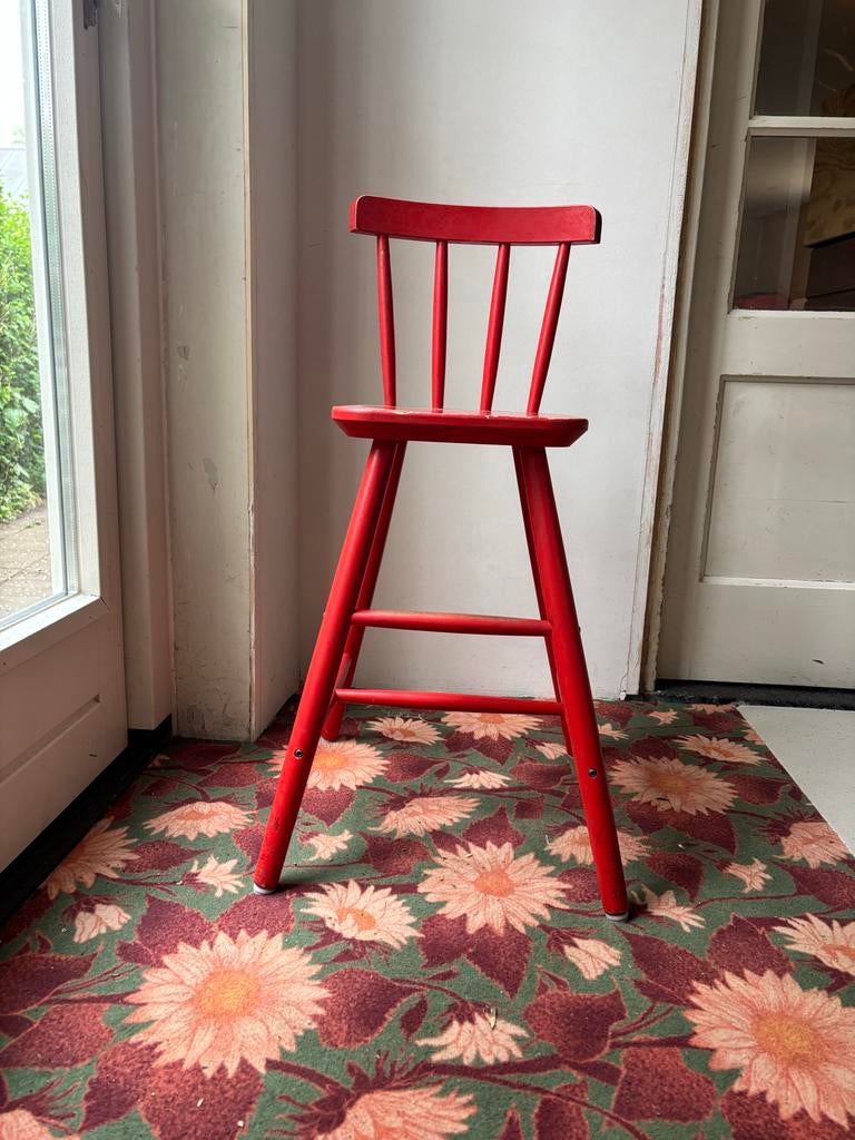 Kinderstoel - rood Ikea (Agam), Ophalen, Gebruikt, Overige typen