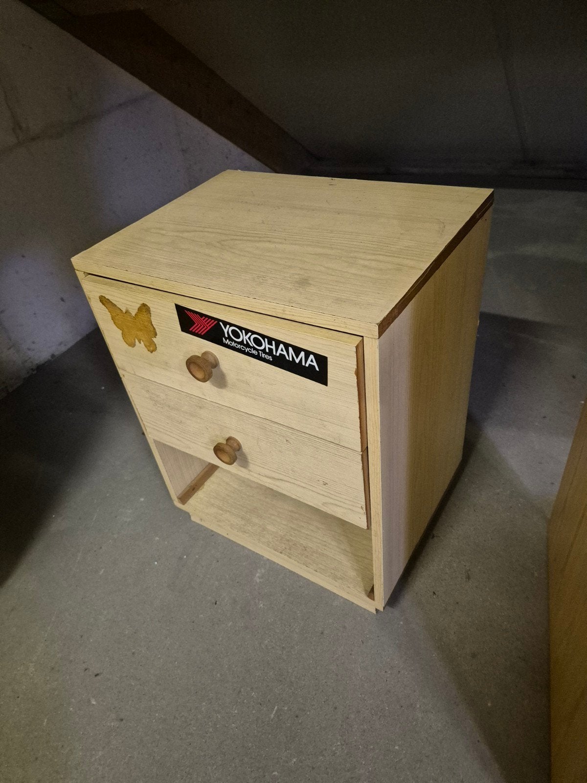 nachtkastje, Ophalen, Minder dan 50 cm, Gebruikt, 1 of 2 laden