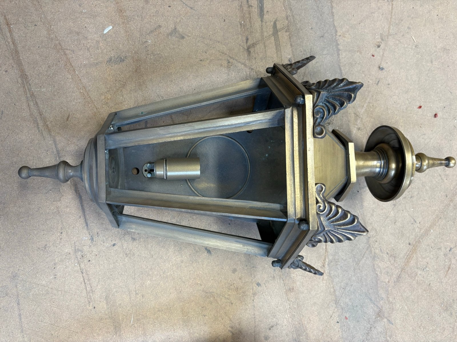 10 bronzen buitenlampen, Overige materialen, Minder dan 50 watt, Wandlamp, Ophalen of Verzenden
