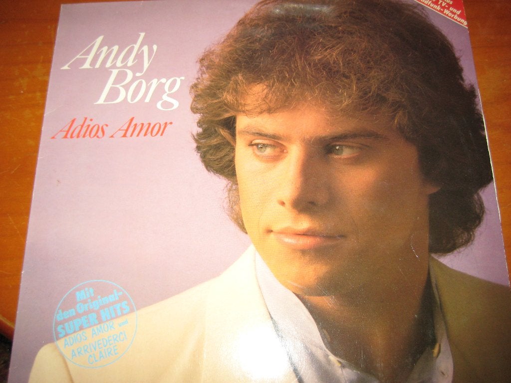 LP, Andy Borg: Adios Amor, Ophalen of Verzenden, Zo goed als nieuw, LP