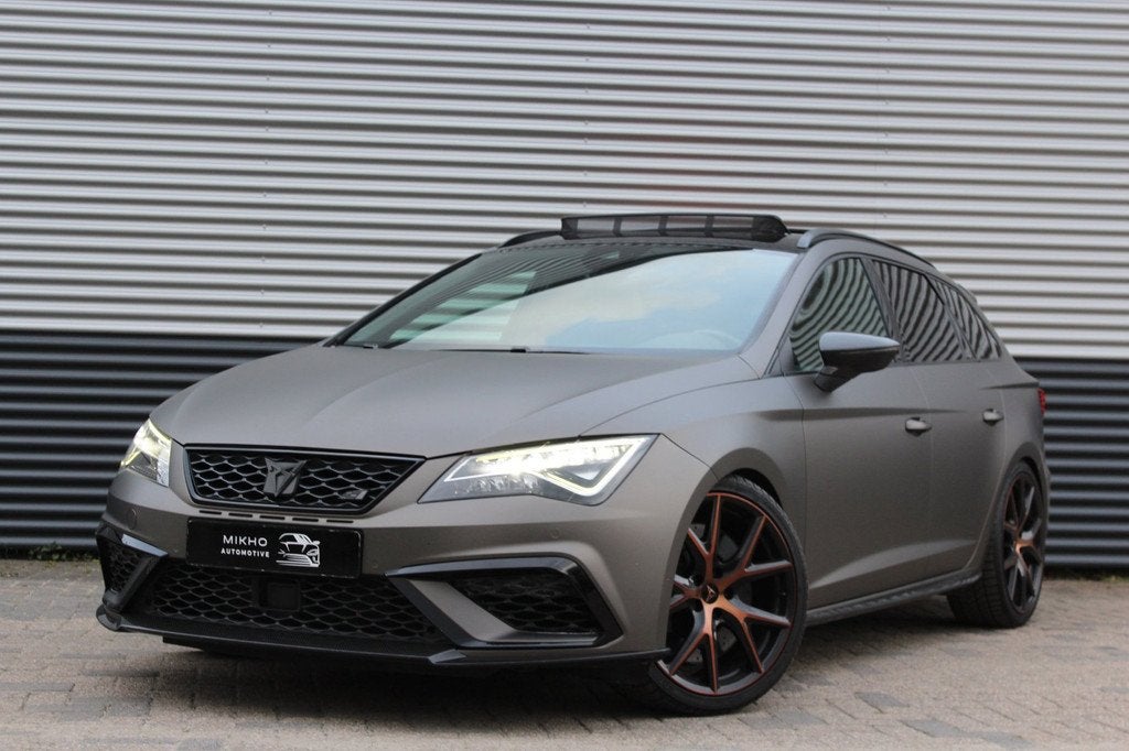 SEAT Leon ST 2.0 TSI CUPRA R 4Motion | Schaalstoelen | Panor, Automaat, Gebruikt, Zwart, 4 cilinders