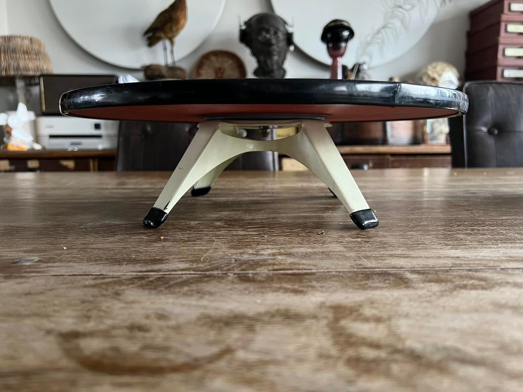 VINTAGE DRAAI/ TAART PLATEAU BRABANTIA, Ophalen of Verzenden