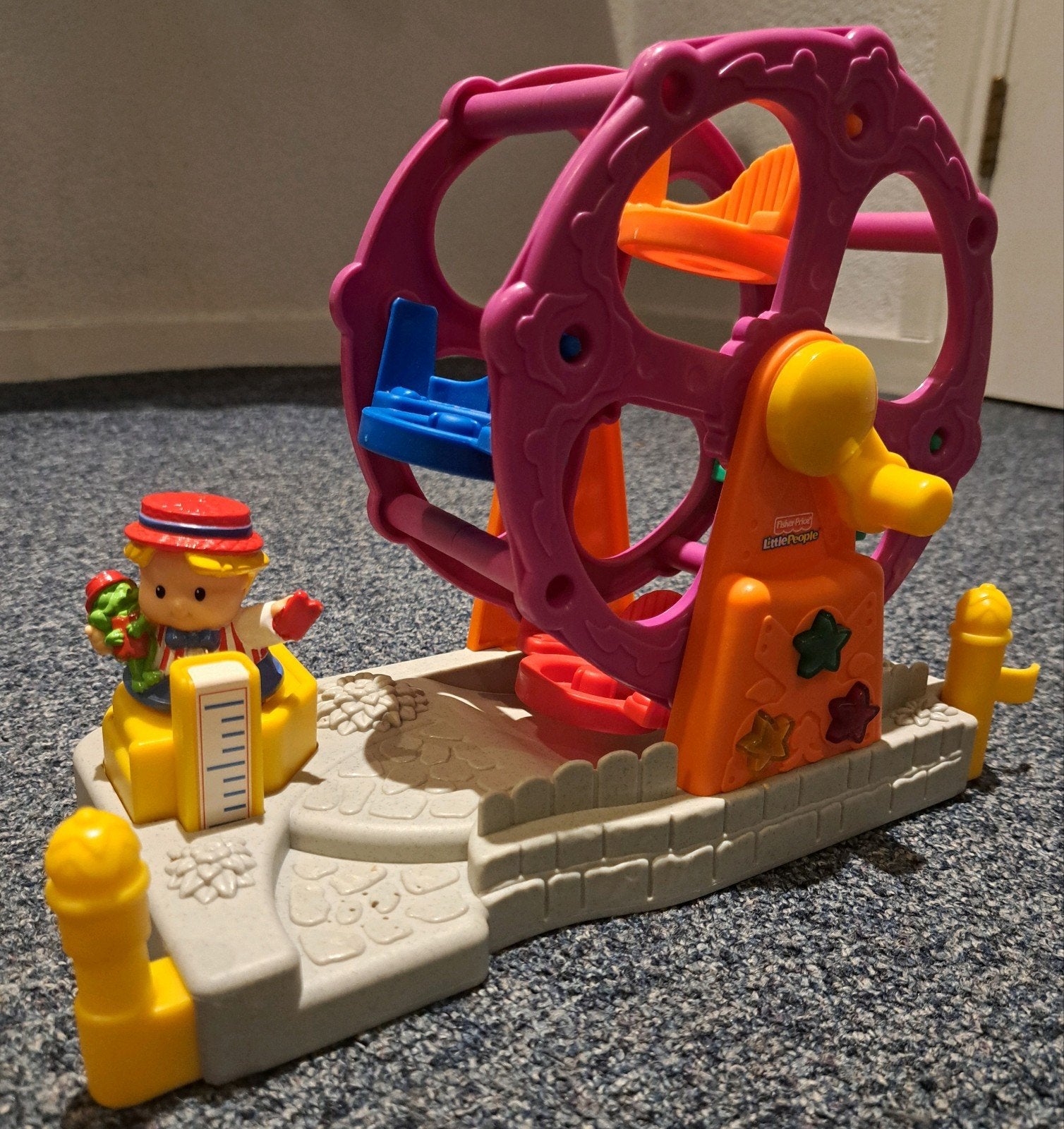 Fisher-Price Little People Reuzenrad Speelset, Ophalen of Verzenden, Gebruikt, Overige typen