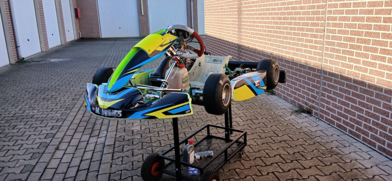 Tonykart Rookie 125 Rotax Max + regenbanden  en pitkar, Ophalen of Verzenden, Zo goed als nieuw, Kart