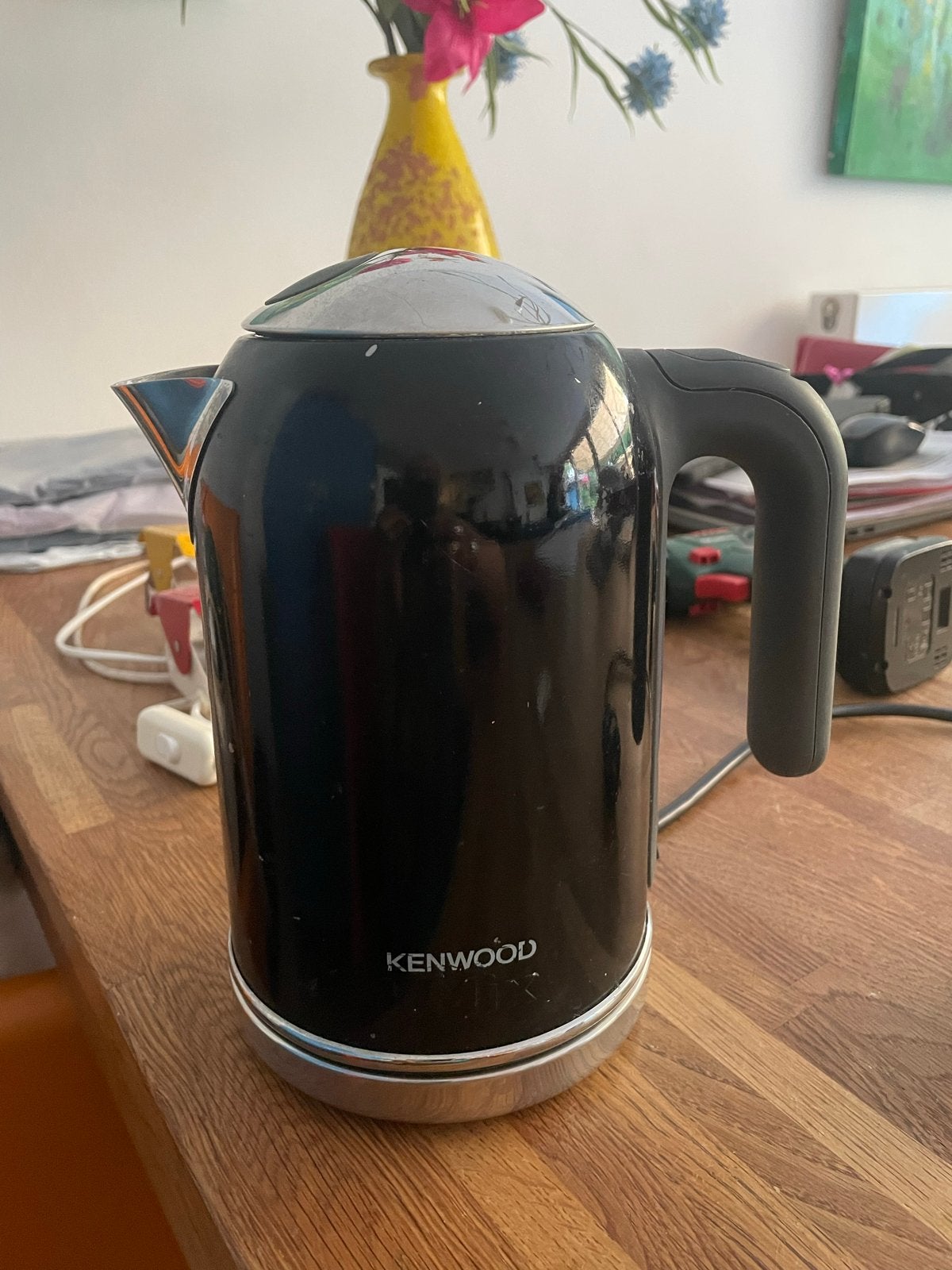 Kenwood KMIX Waterkoker Zwart - Degelijke Kwaliteit, Ophalen, Gebruikt