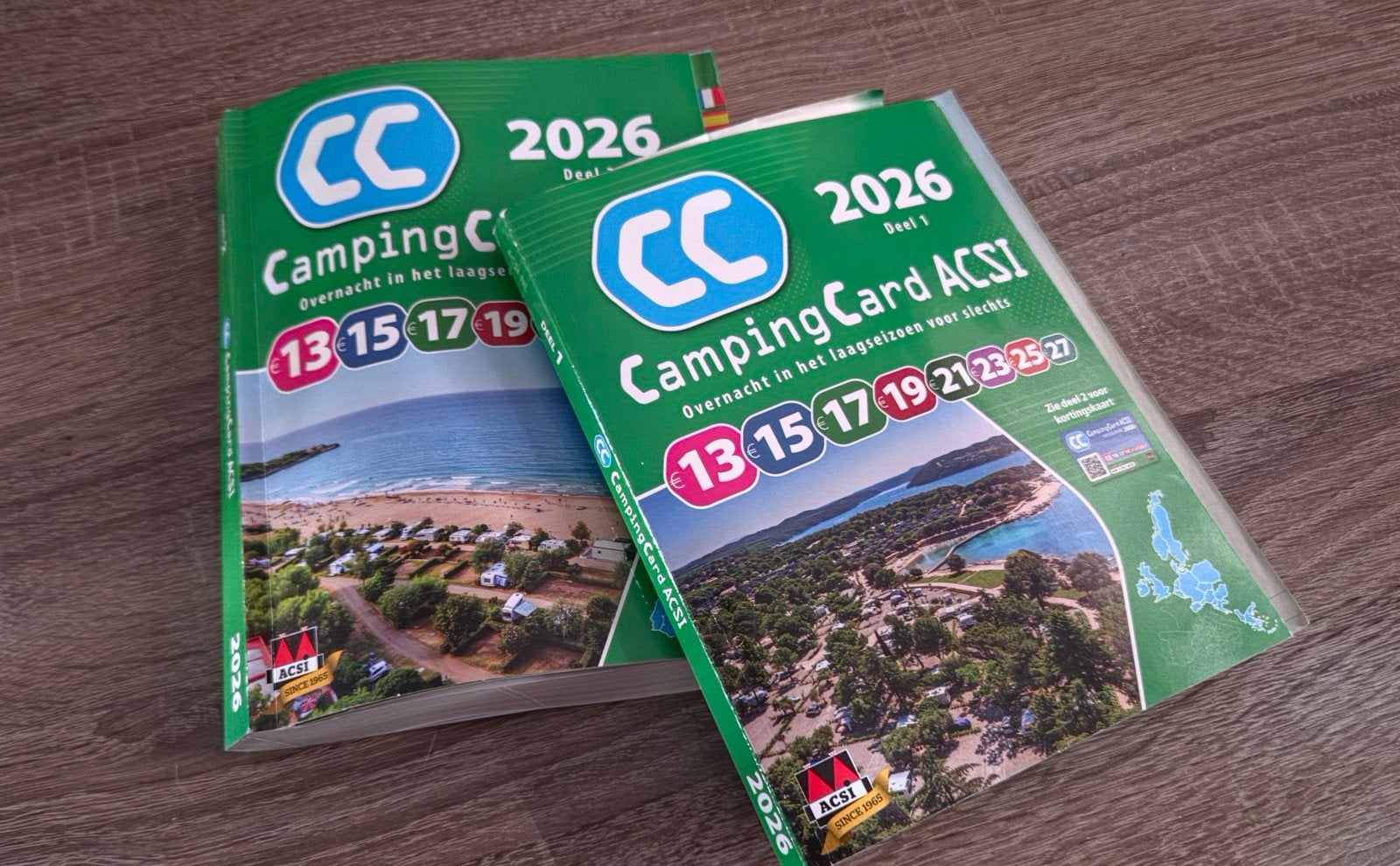 CampingCard ACSI 2026 - Gids voor voordelig kamperen, Ophalen of Verzenden, Zo goed als nieuw