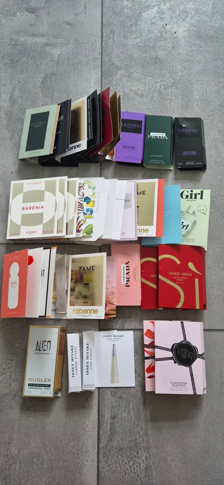 Diverse parfum samples van bekende merken voor dames en here, Ophalen of Verzenden, Nieuw
