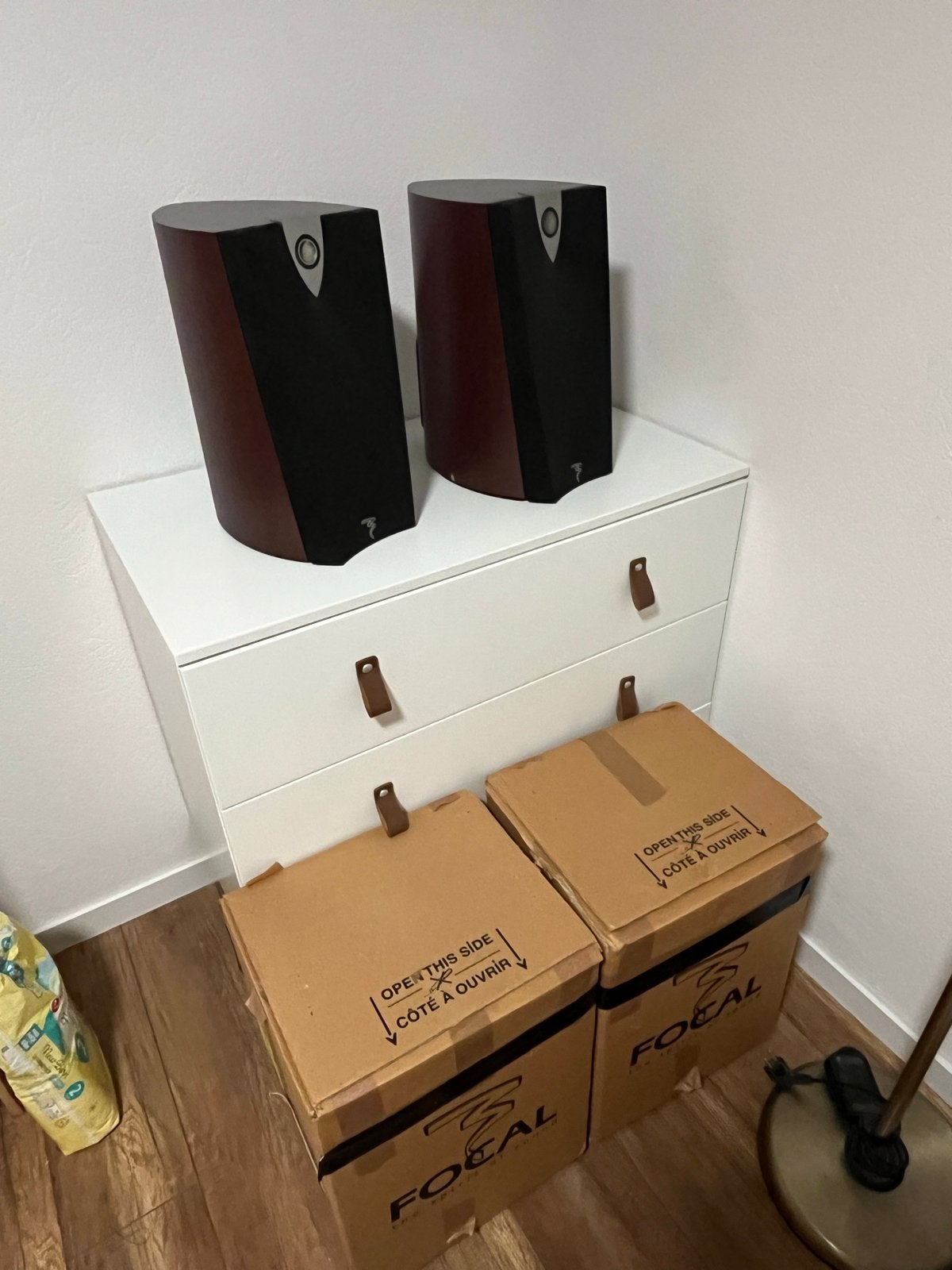 Focal Profil 908 luidsprekers (met originele dozen), Overige merken, Ophalen of Verzenden, Zo goed als nieuw, 60 tot 120 watt