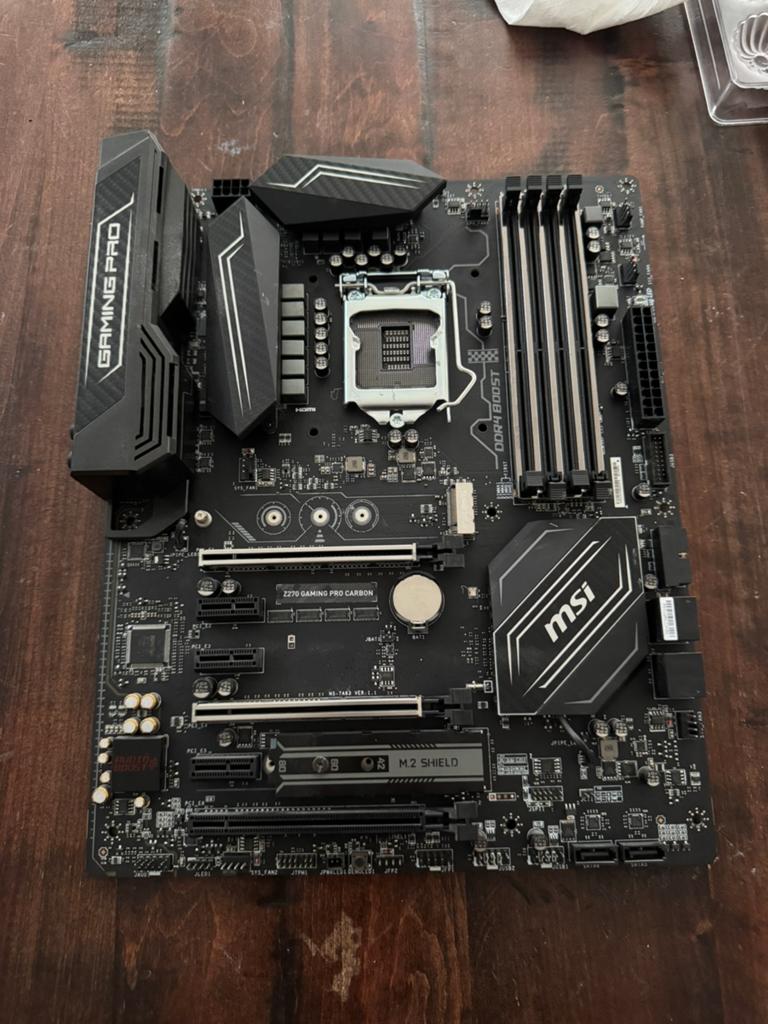 MSI Z270 Gaming pro carbon, Ophalen of Verzenden, Gebruikt, DDR4