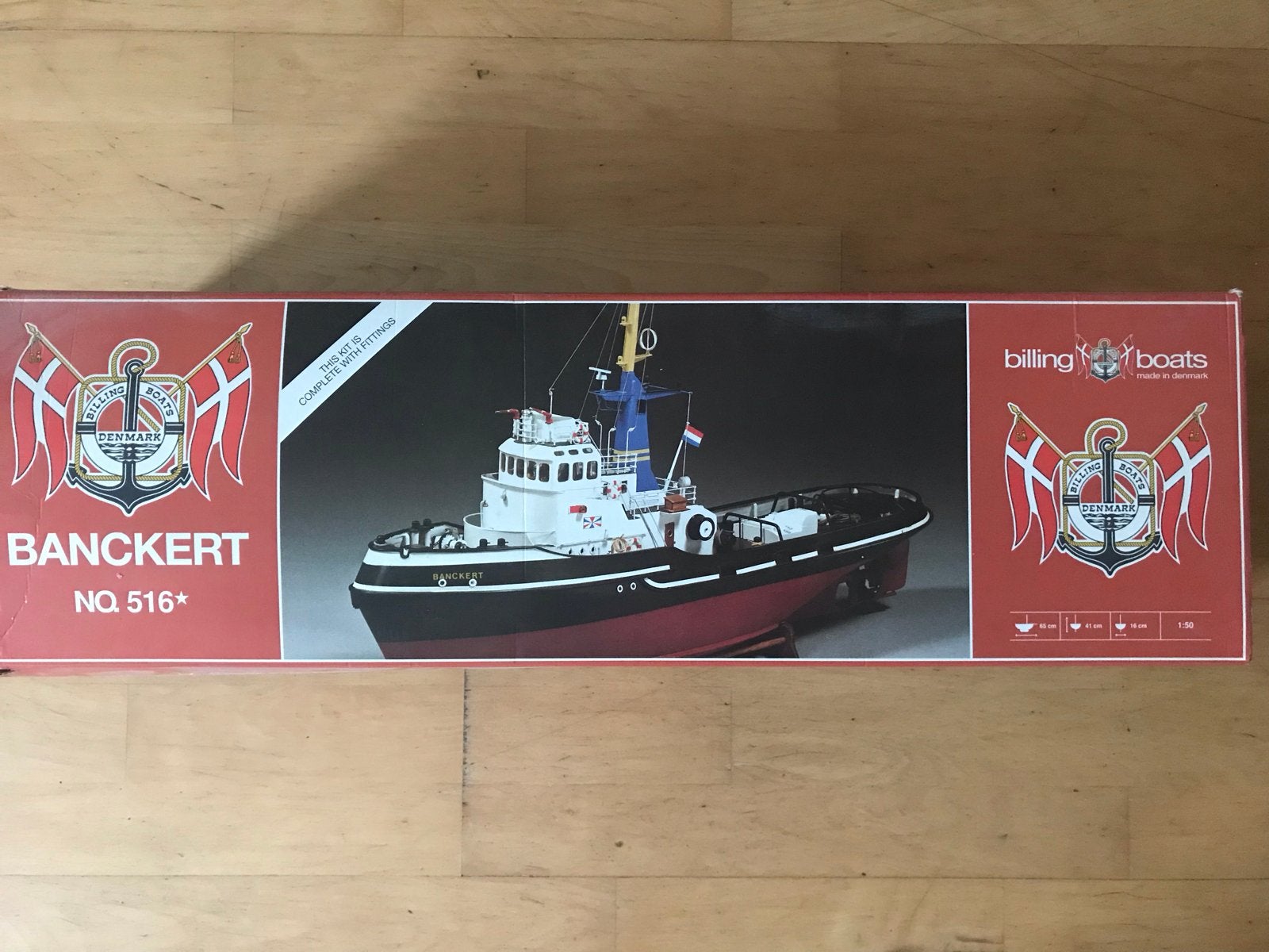 Billing Boats Banckert No. 516 Modelbouw Sleepboot, Hobby en Vrije tijd, Ophalen, Gebruikt, 1:50 tot 1:200, Overige merken